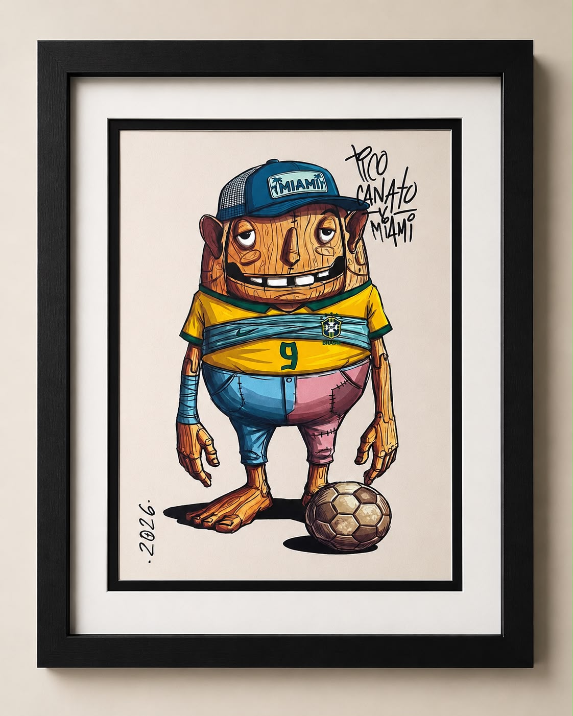Tico Canato Miami — original artwork by Tico Canato
